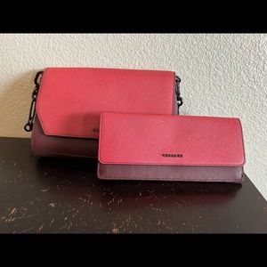 Coach purse and wallet set
